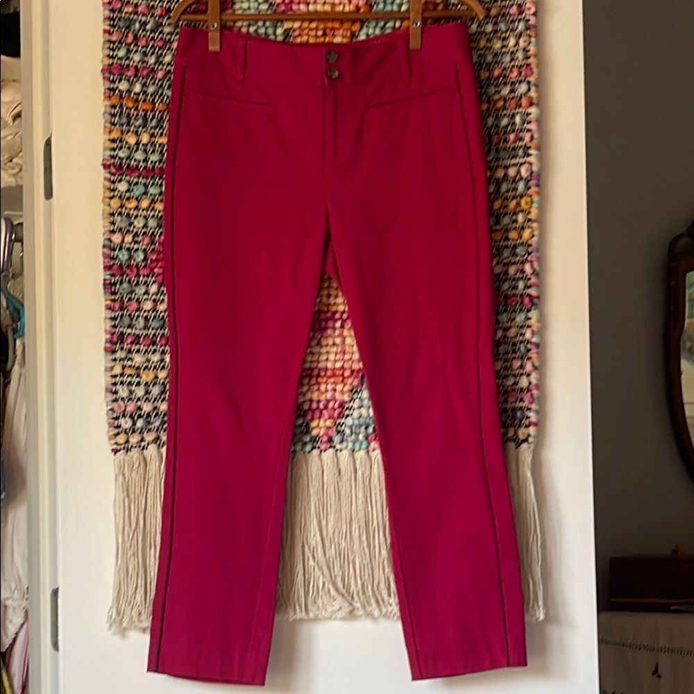 Vibrant Red Pants